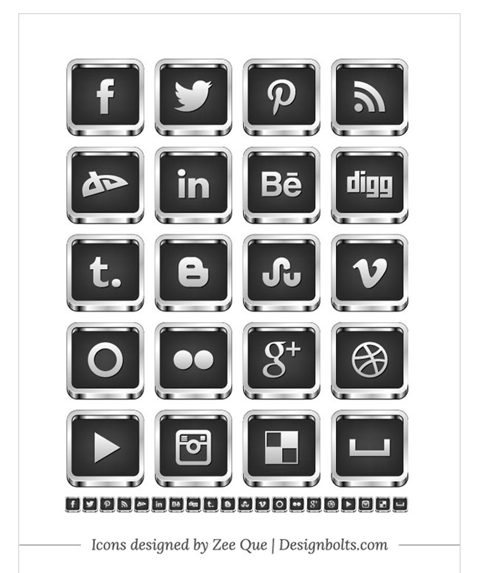 954x1124 Best Free Social Media Icon Sets Free Icon Sets