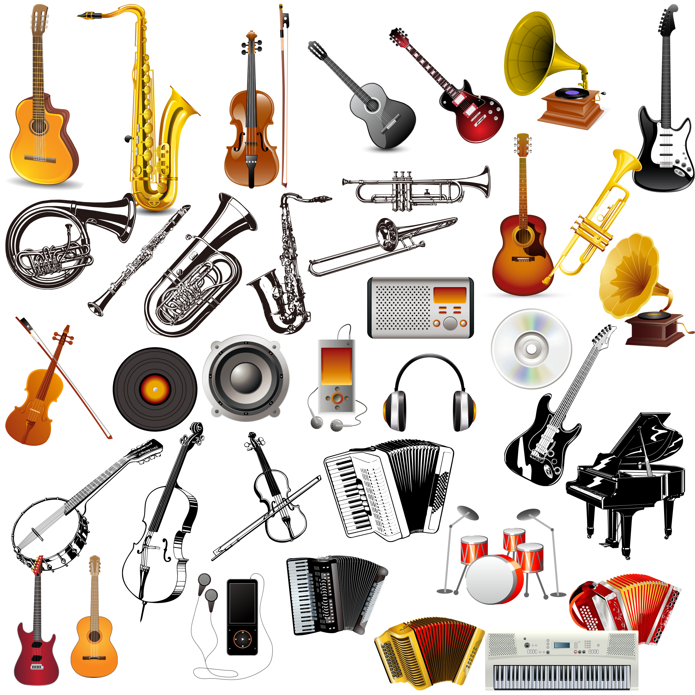 Instruments Vector at GetDrawings | Free download