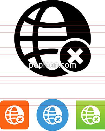 400x497 Internet Offline Icon