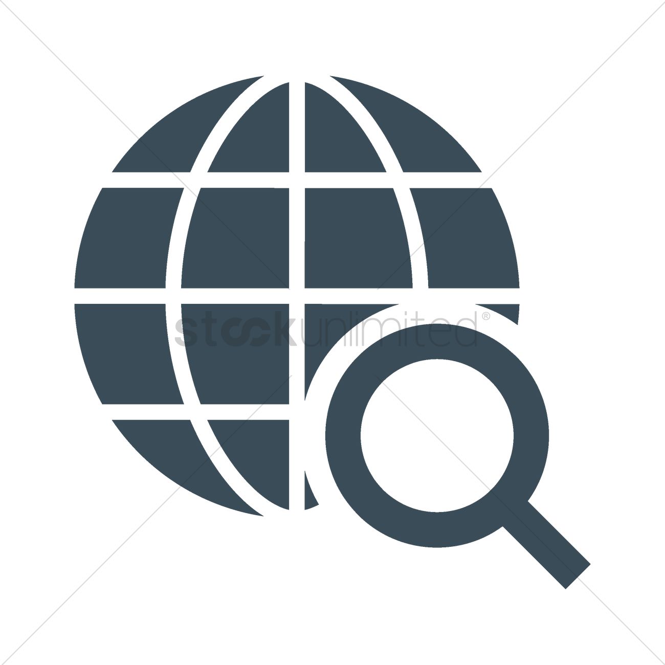 1300x1300 Internet Search Icon Vector Image