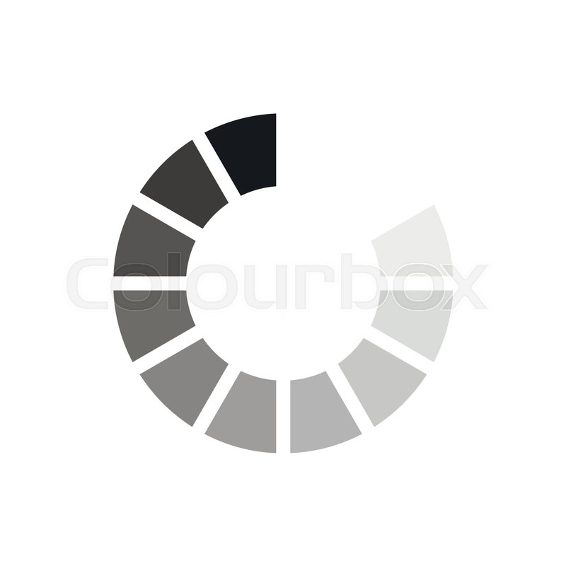 800x800 Sign Waiting Download On Internet Icon In Flat Style Isolated On