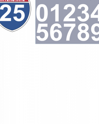 328x410 Interstate Road Sign Vector Free Download Files