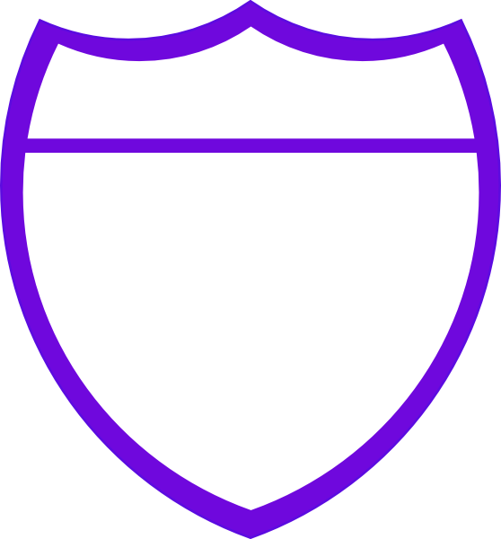 558x600 Purple Interstate Sign Clip Art At Clkercom Vector Clipart