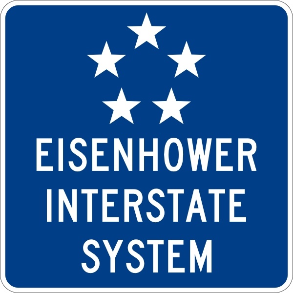 600x600 Eisenhower Interstate System Clip Art Free Vector In Open Office