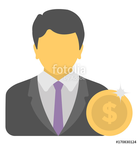 475x500 Investor Vector Icon Stock Image And Royalty Free Vector Files
