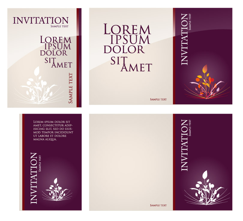 810x737 Invitation Card Background Free Vector Graphic Download