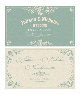 320x368 Invitation Card Free Vector Download (12,978 Free Vector) For