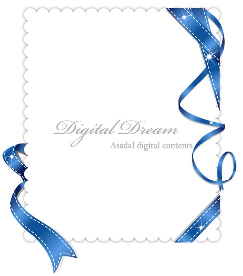 485x550 Invitation Cards Design With Ribbons