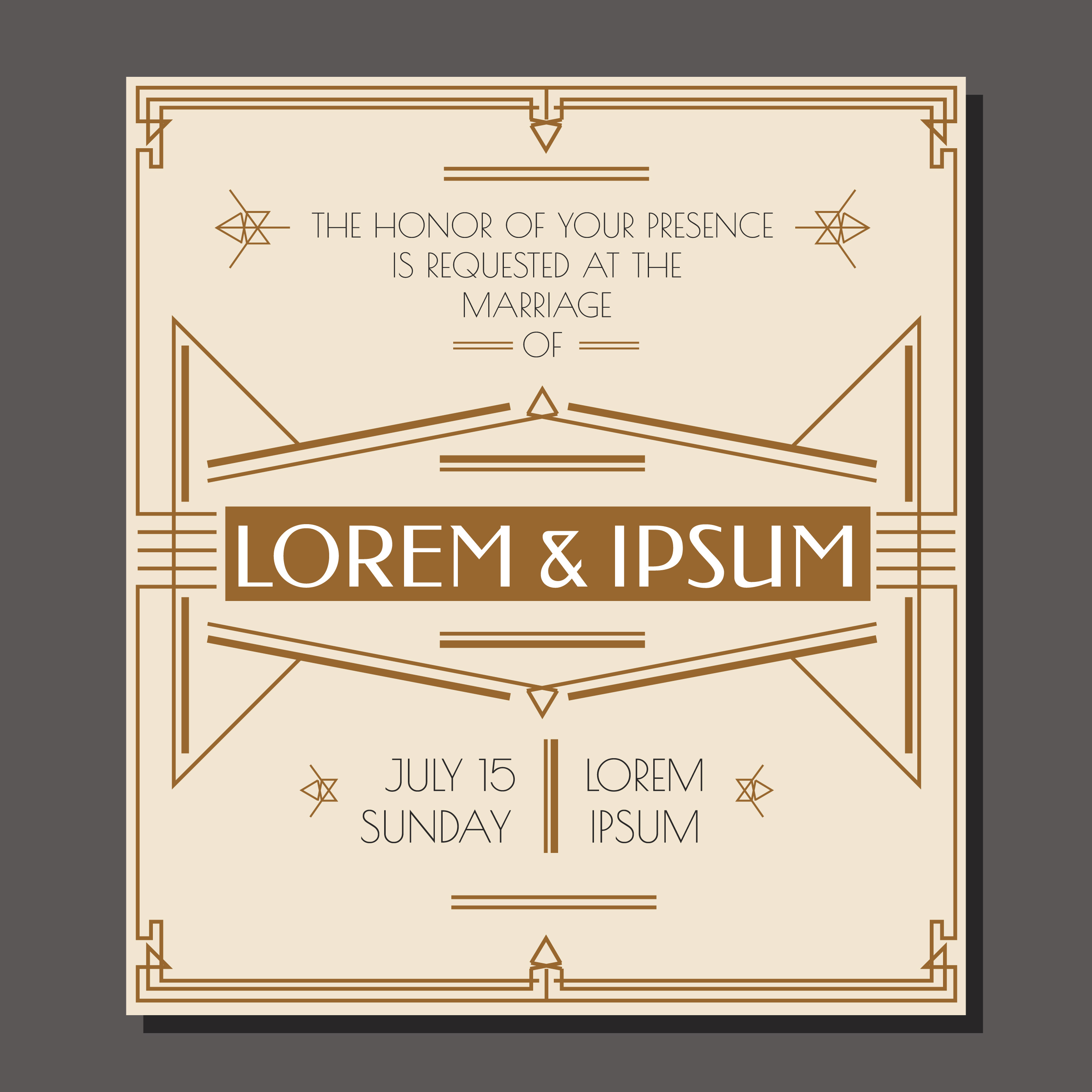 2800x2800 Invitation Card Design