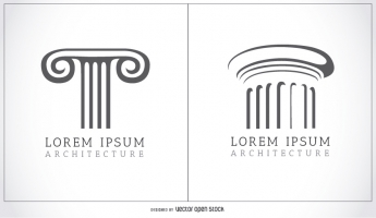345x200 Ionic Column Free Vector Graphic Art Free Download (Found 109