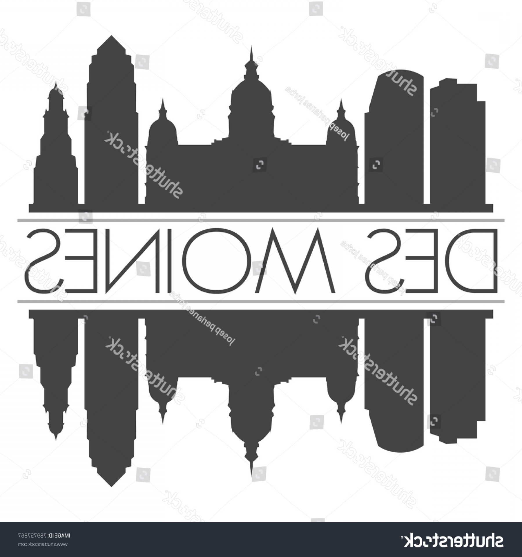 1800x1920 Iowa Skyline Vector Shopatcloth