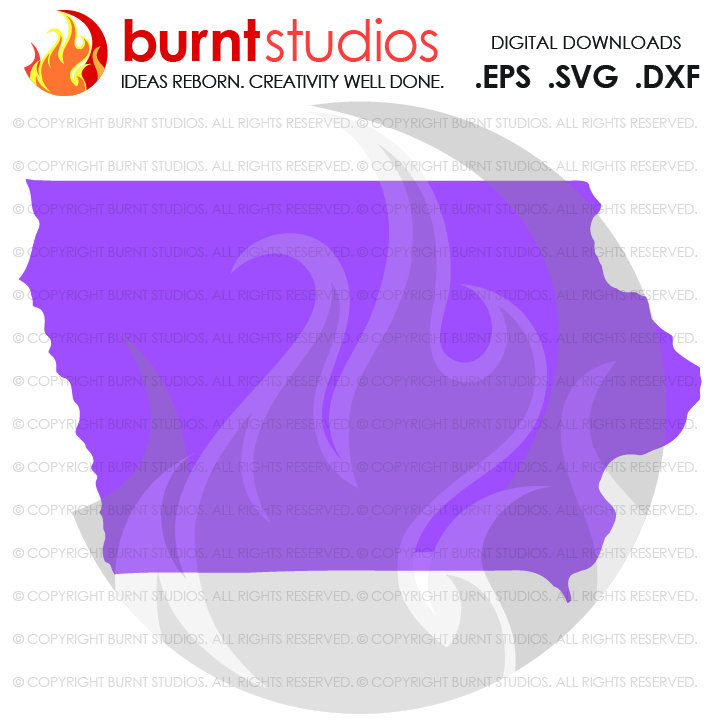 721x721 State Of Iowa Svg Cutting File, Digital Download, Love, Home