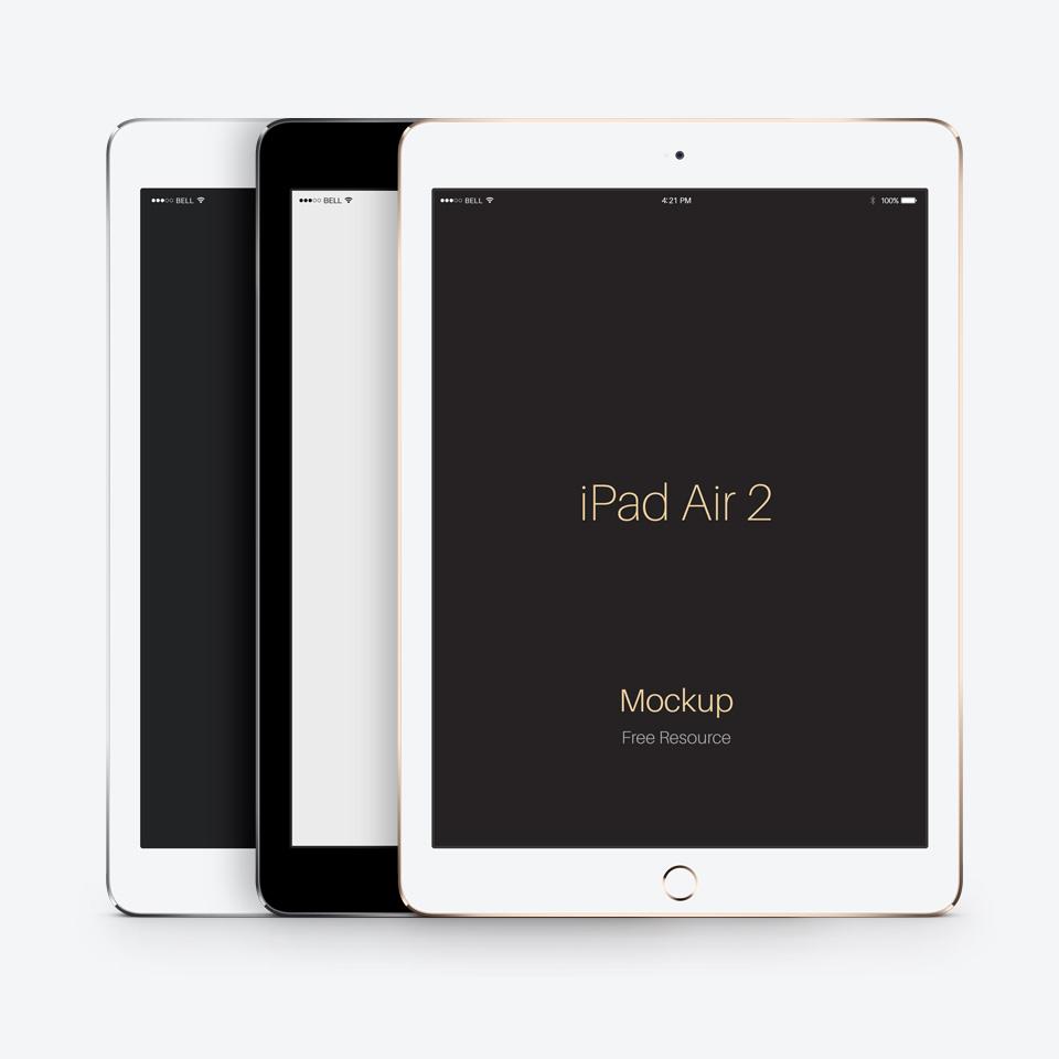 960x960 Free Ipad Air 2 Psd Vector Mockup