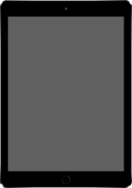 423x600 Ipad Air 2 Space Gray Vector Data For Free Svg(Vector)public