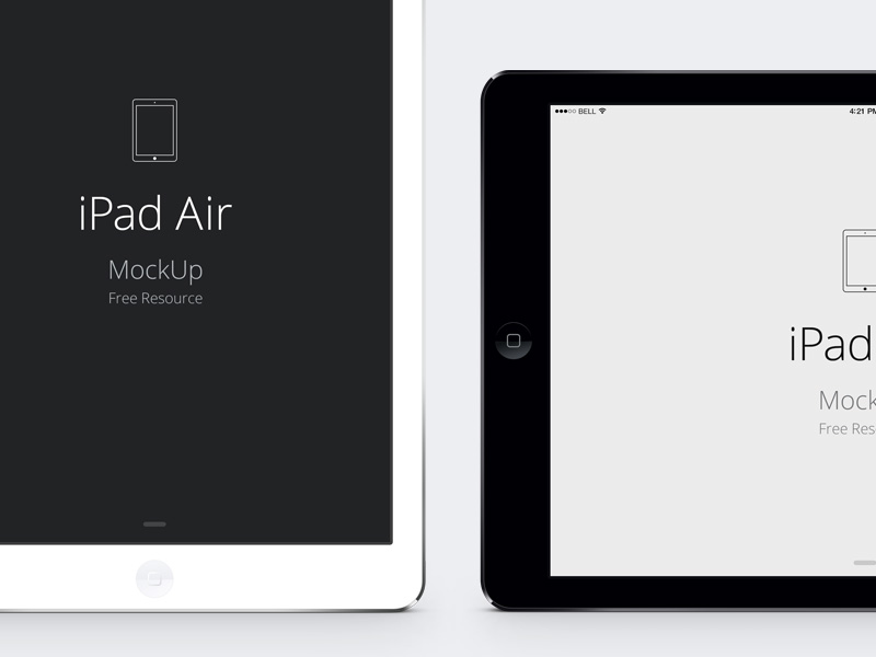 800x600 Ipad Air Psd Vector Mockup By Pixeden