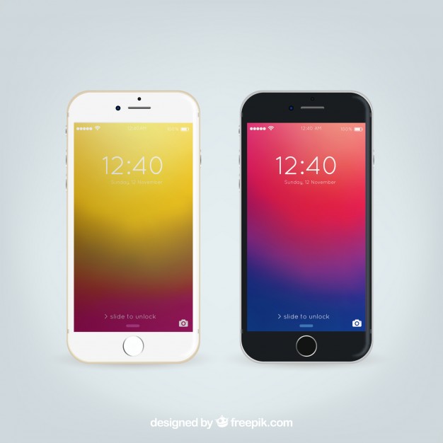 626x626 Iphone 6 Realistic Mockup Vector Free Download