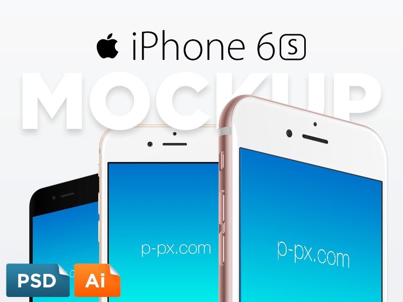 800x600 Iphone 6s Free Vector Psd + Ai Template By Perfect Pixels