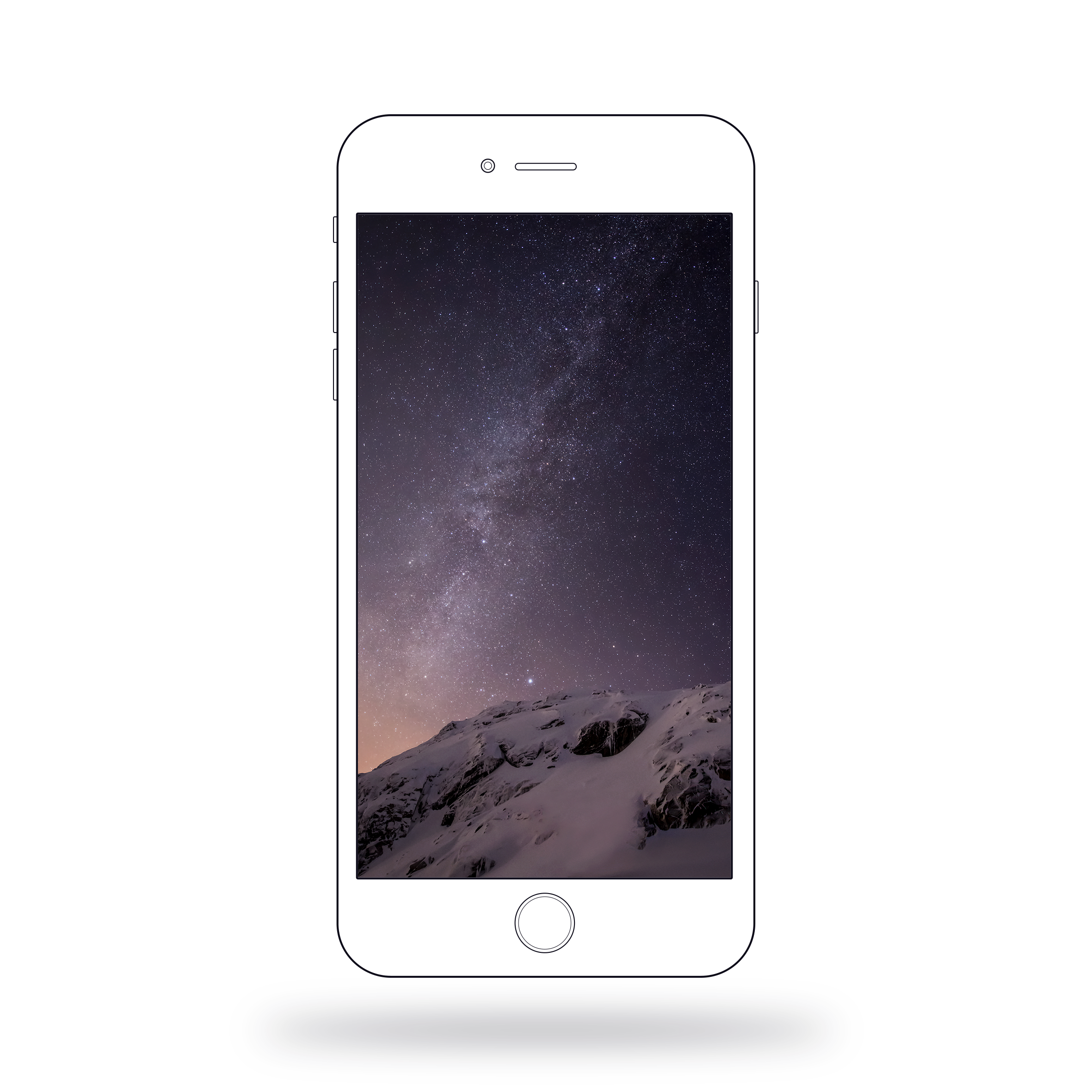 2361x2361 Apple Iphone 6 Plus6s Plus Vector Mockup