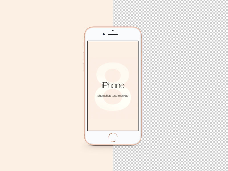 800x600 Iphone 8 Psd Mockup By Wassim