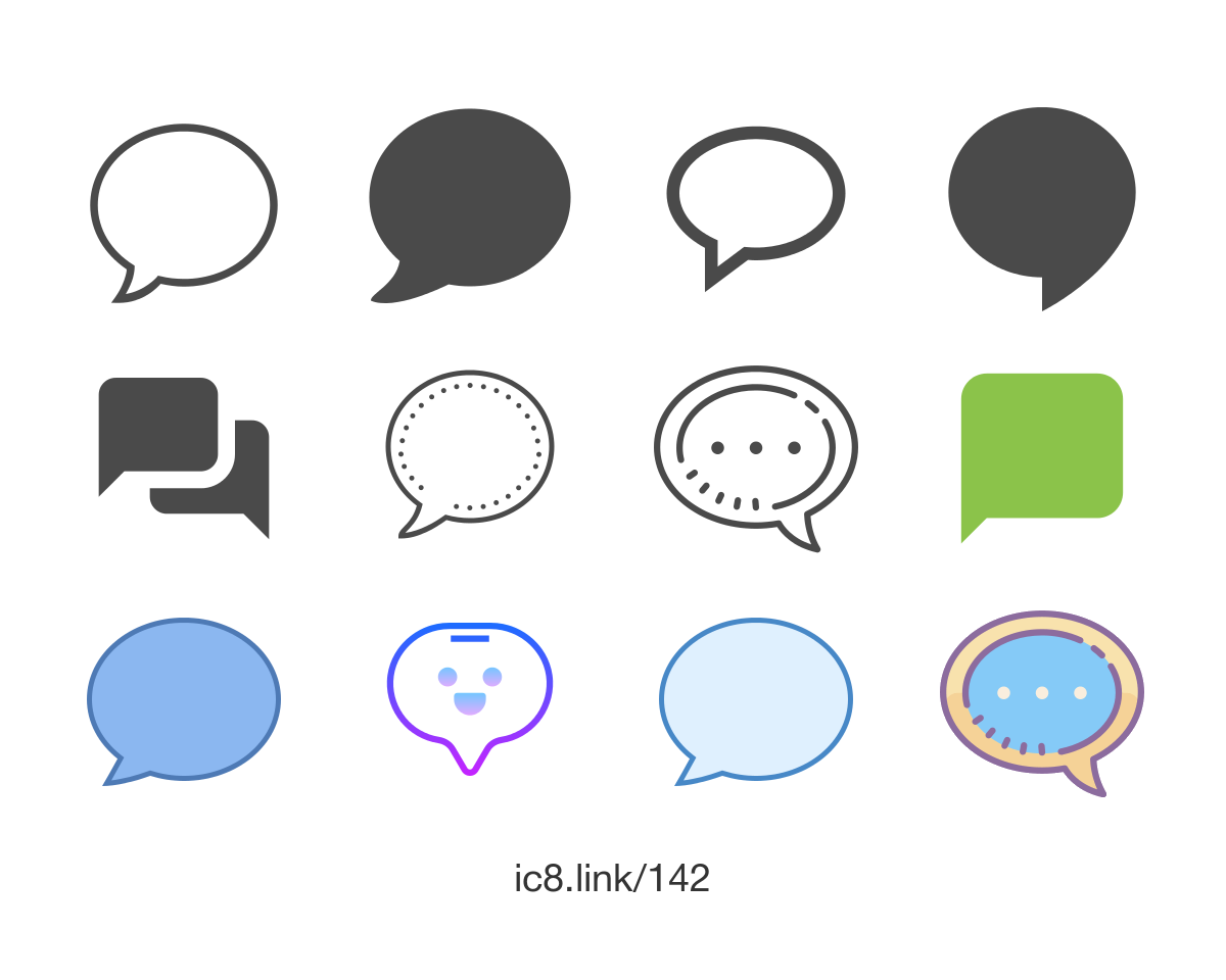 1200x960 Speech Bubble Icon