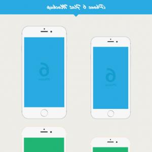 300x300 Iphone Flat Vector Mockup Freebie Arenawp