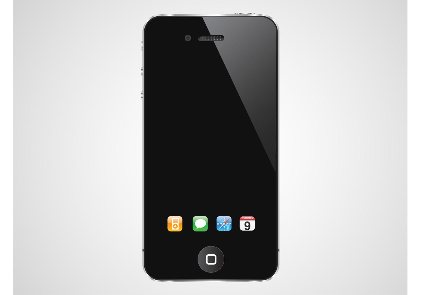 1400x980 Iphone Icons Free Vector Art