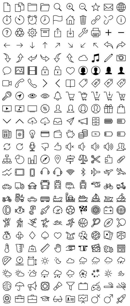 538x1267 Free Ios 7 Icons In Vector (Example)