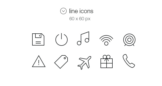 640x340 Free Template Website Download Download Free Ios7 Vector Icons