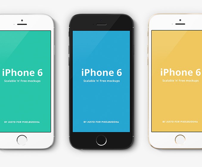 678x562 Free Iphone 6 Mockup Templates