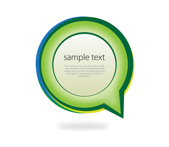 690x600 Speech Bubble Vector Logo Webbyarts