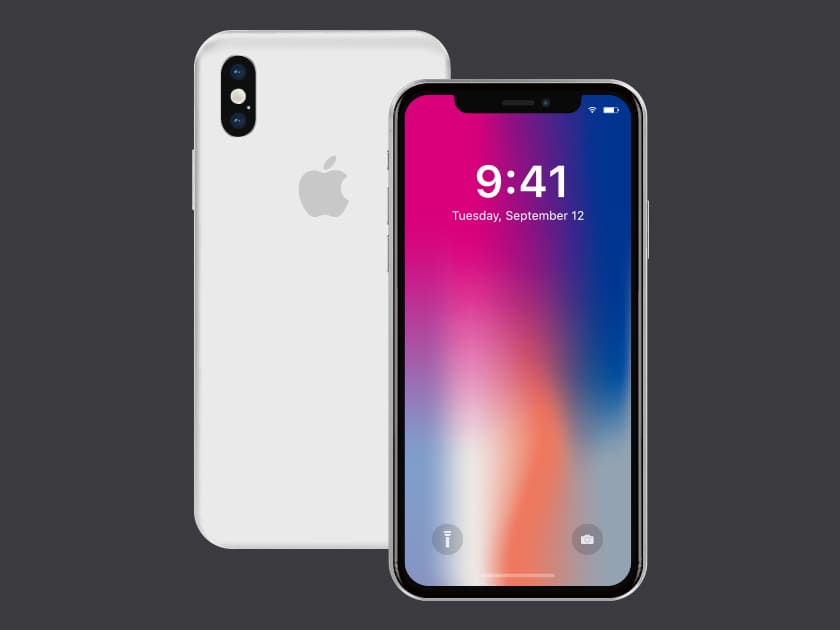 840x630 Free Iphone X Vector