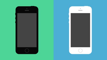 455x257 Free Flat Iphone 5s Psd Vector Mockup Clipart And Vector Graphics
