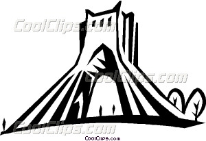 300x206 Building In Iran Vector Clip Art