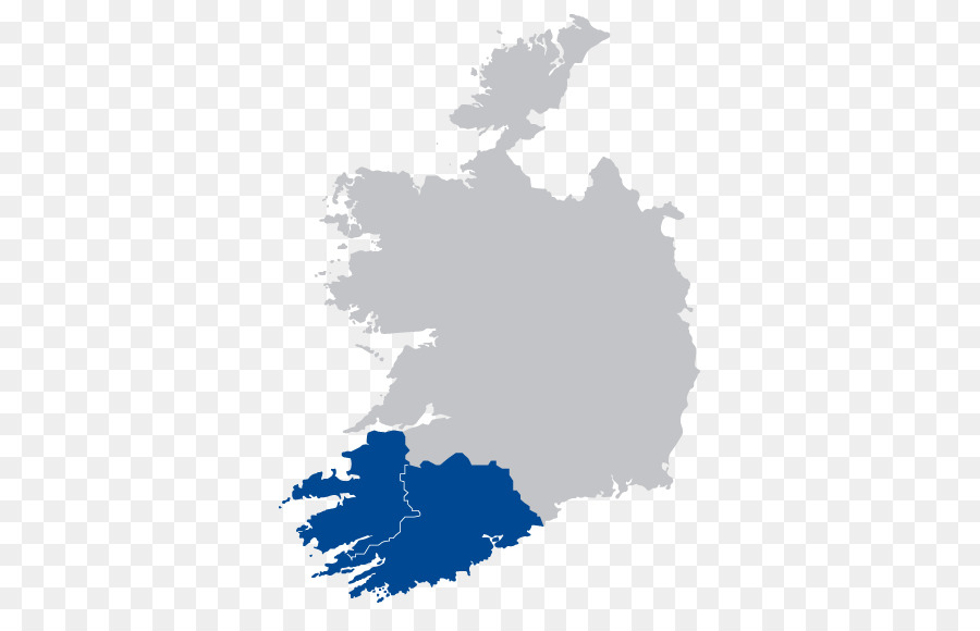 900x580 Ireland Royalty Free Vector Map