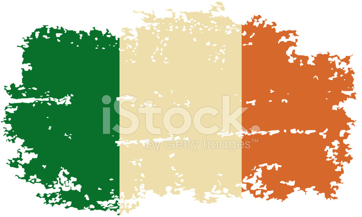 733x440 Irish Grunge Vector Stock Vector