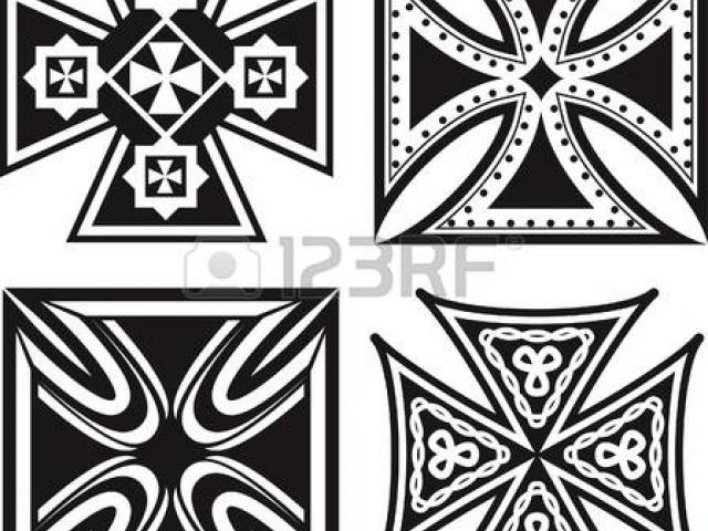 640x480 Iron Cross Vector 6