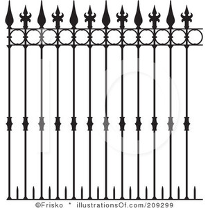 300x300 Gothc Clipart Fence