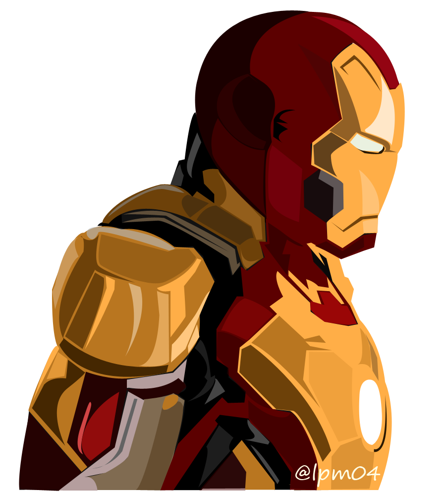 900x1000 Fan Art Iron Man Vector Illustration Art Of Angel Lea