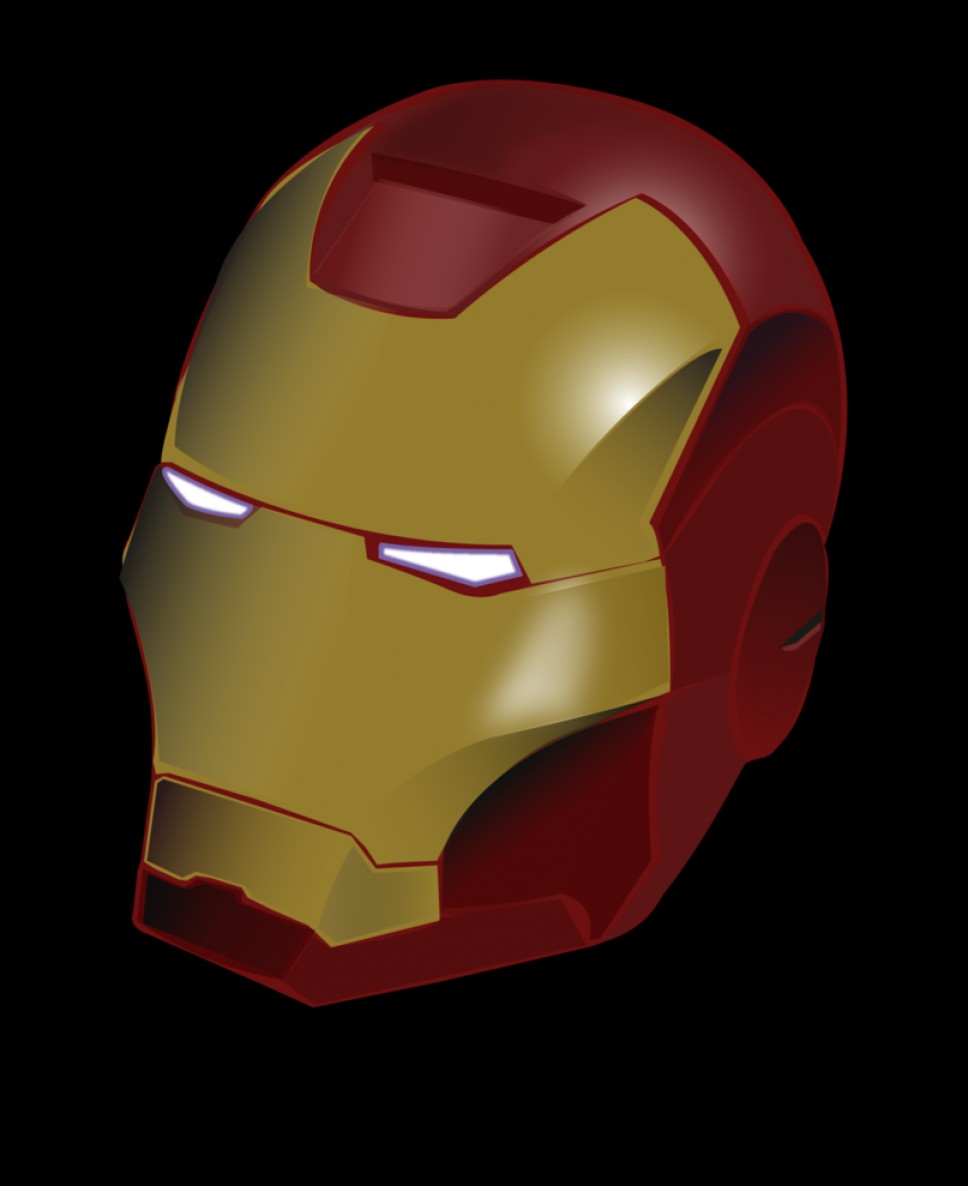 968x1186 Iron Man Helmet Vector Drawing Geekchicpro