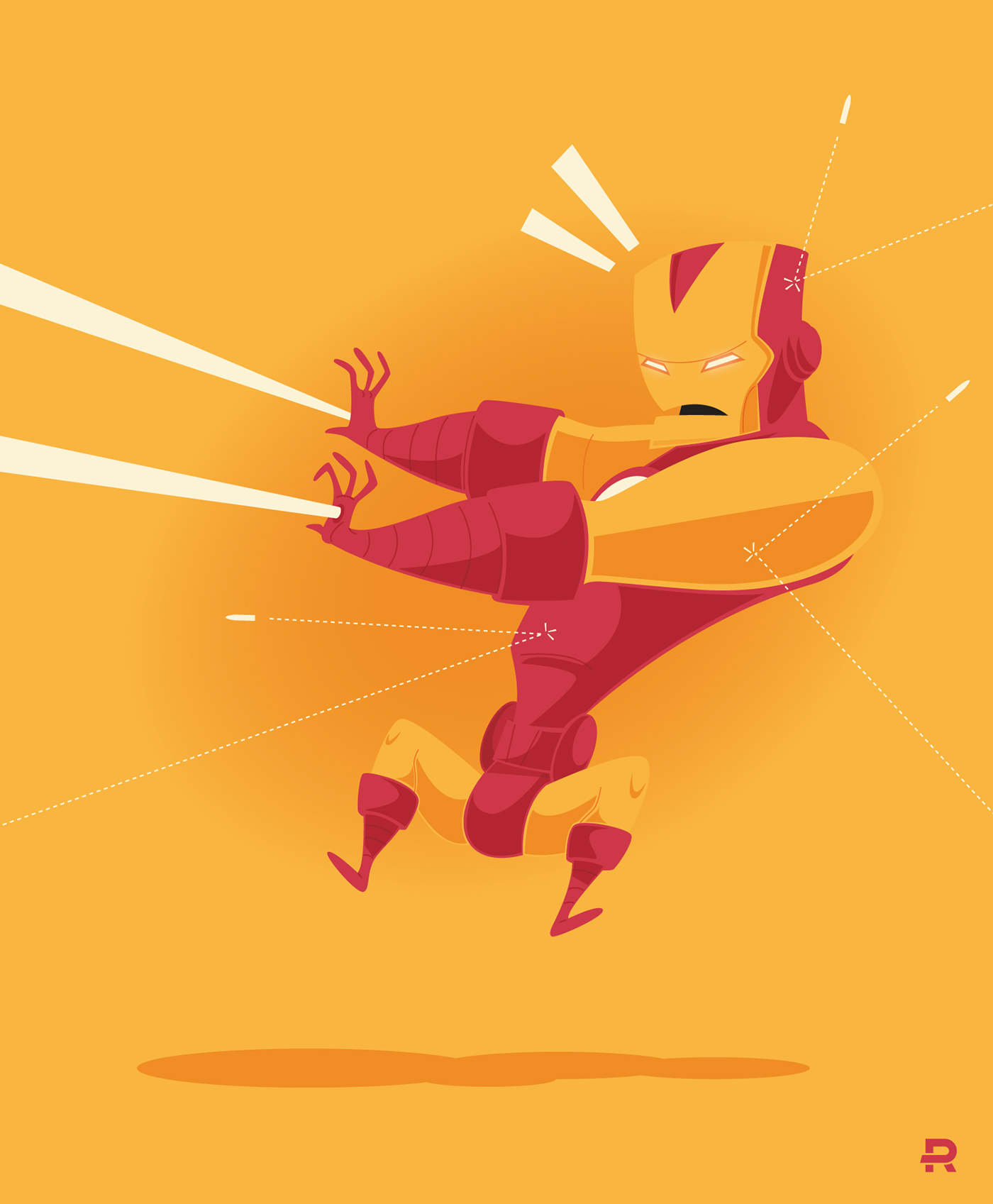 1400x1697 Iron Man Vector On Behance