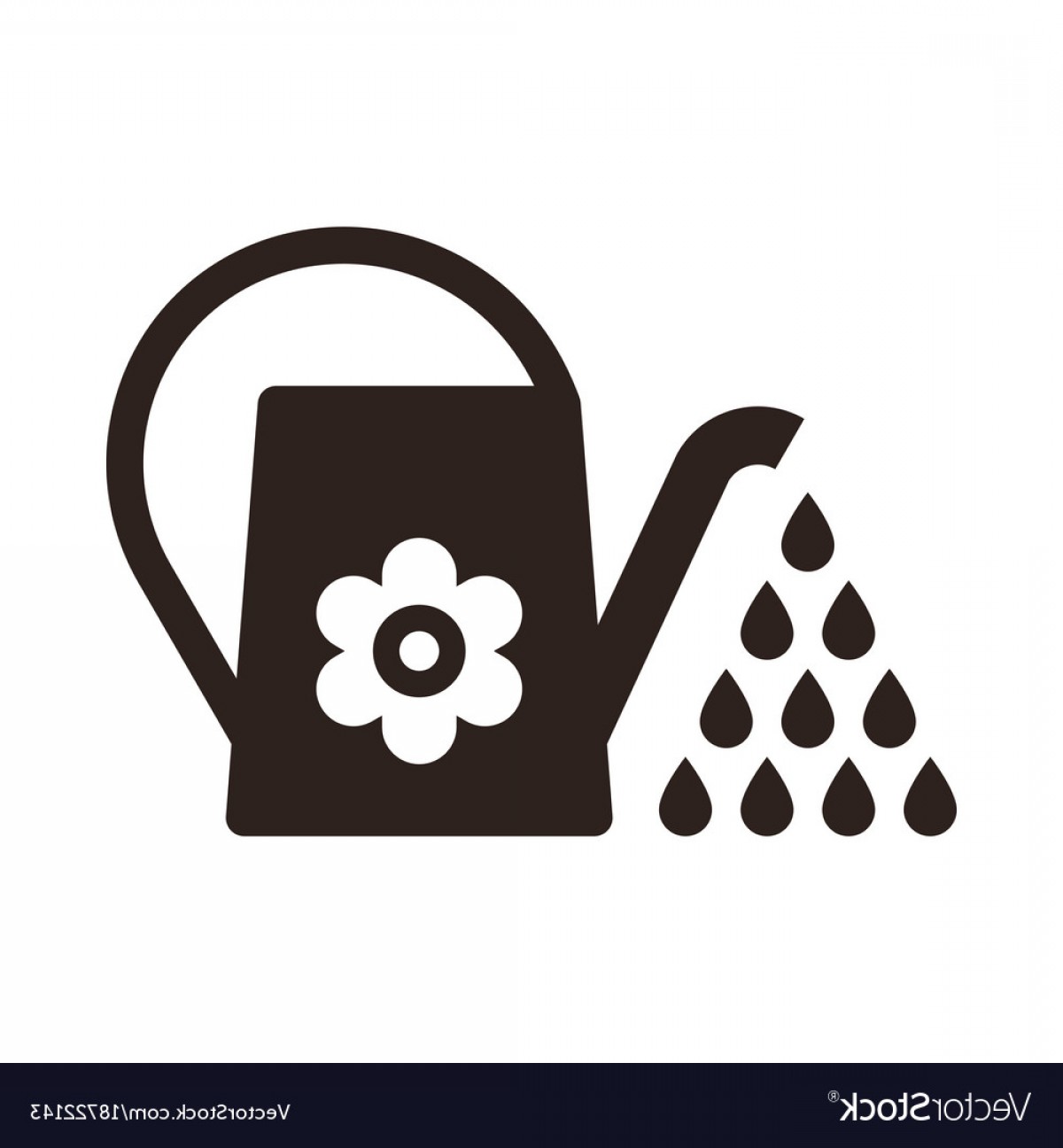 1200x1296 Watering Can Irrigation Symbol Vector Shopatcloth