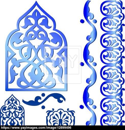 491x512 Vector Islamic Design Element Vector