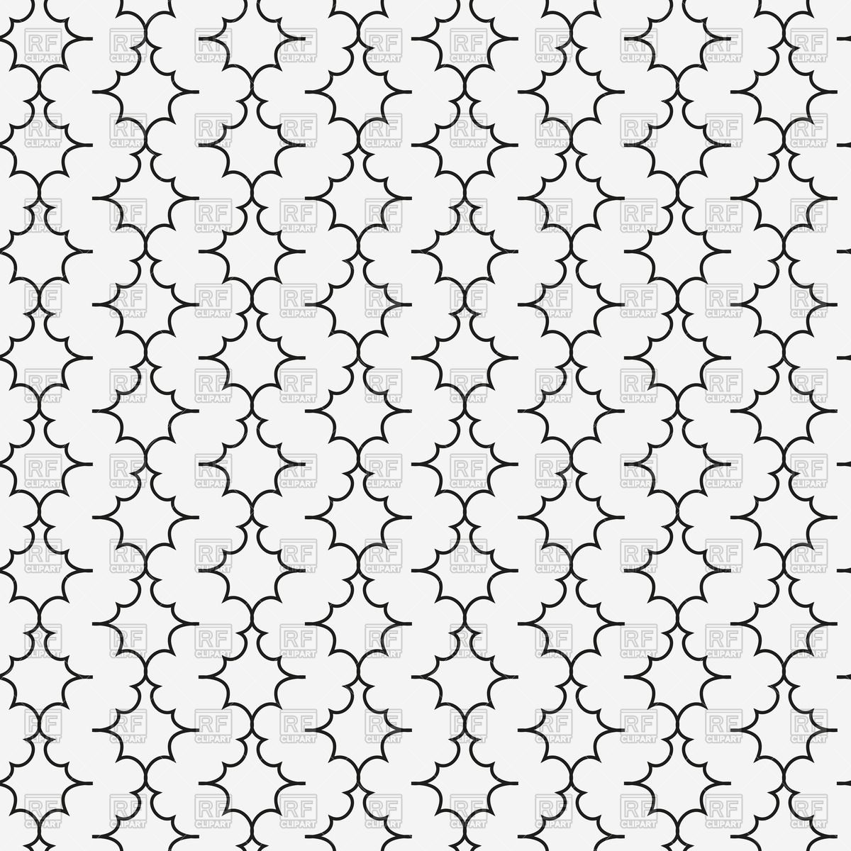 1200x1200 Abstract Seamless Islamic Pattern Vector Image Vector Artwork Of