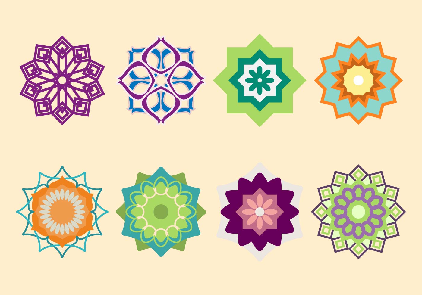 1400x980 Islamic Ornament Vector Free Download