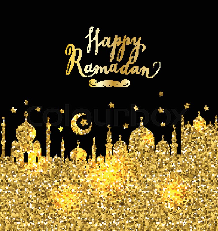 756x800 Muslim Abstract Greeting Banners. Islamic Vector Illustration