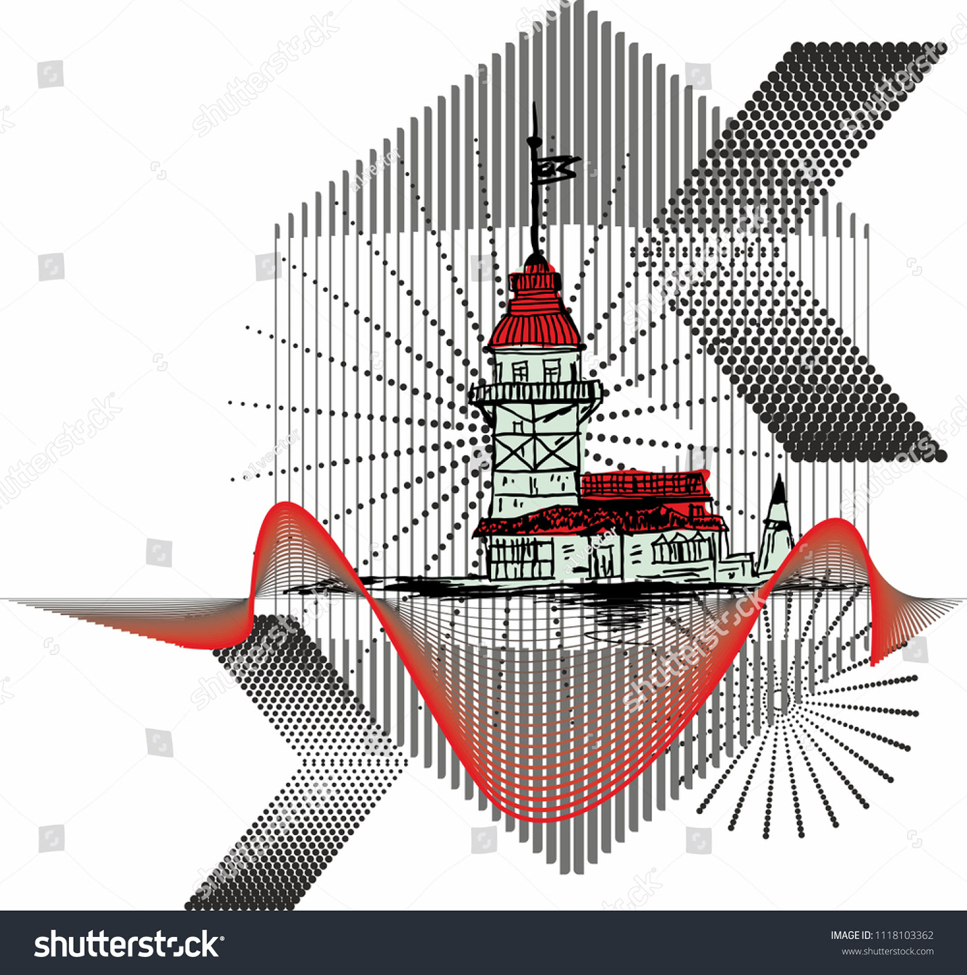 1400x1412 Istanbul Vector Art On Behance