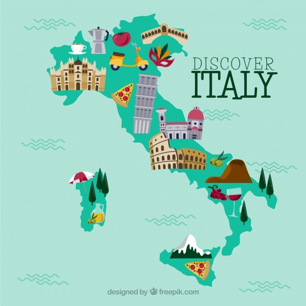 626x626 Italy Map Vectors, Photos And Psd Files Free Download