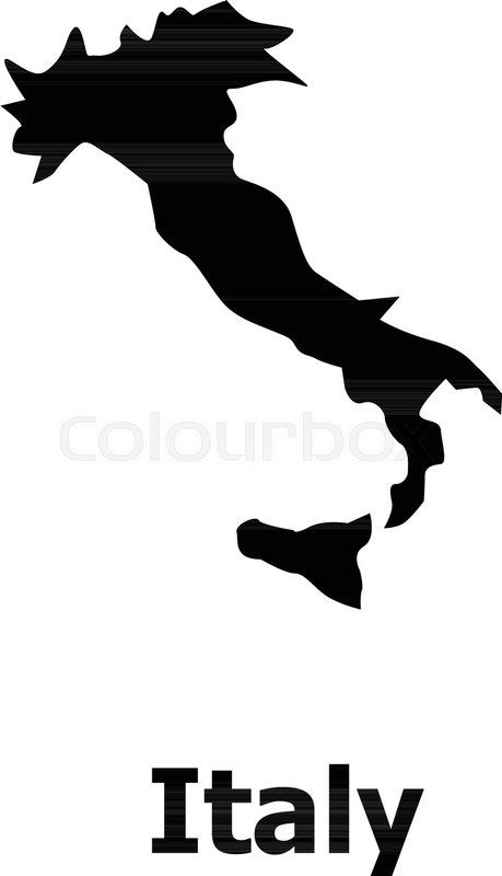 459x800 Italy Map Icon. Simple Illustration Of Italy Map Vector Icon For