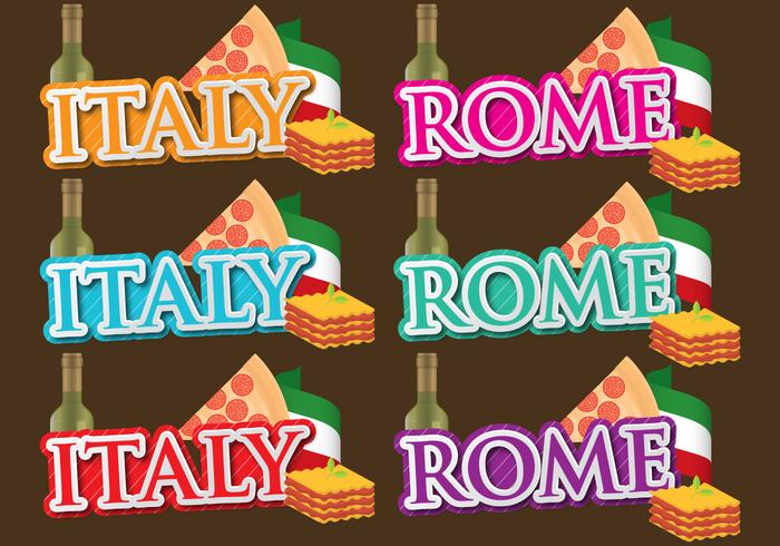 700x490 Italy Free Vector Art