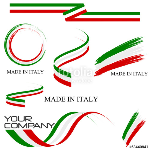 500x500 Serie Nastri Italy Vector Stock Image And Royalty Free Vector